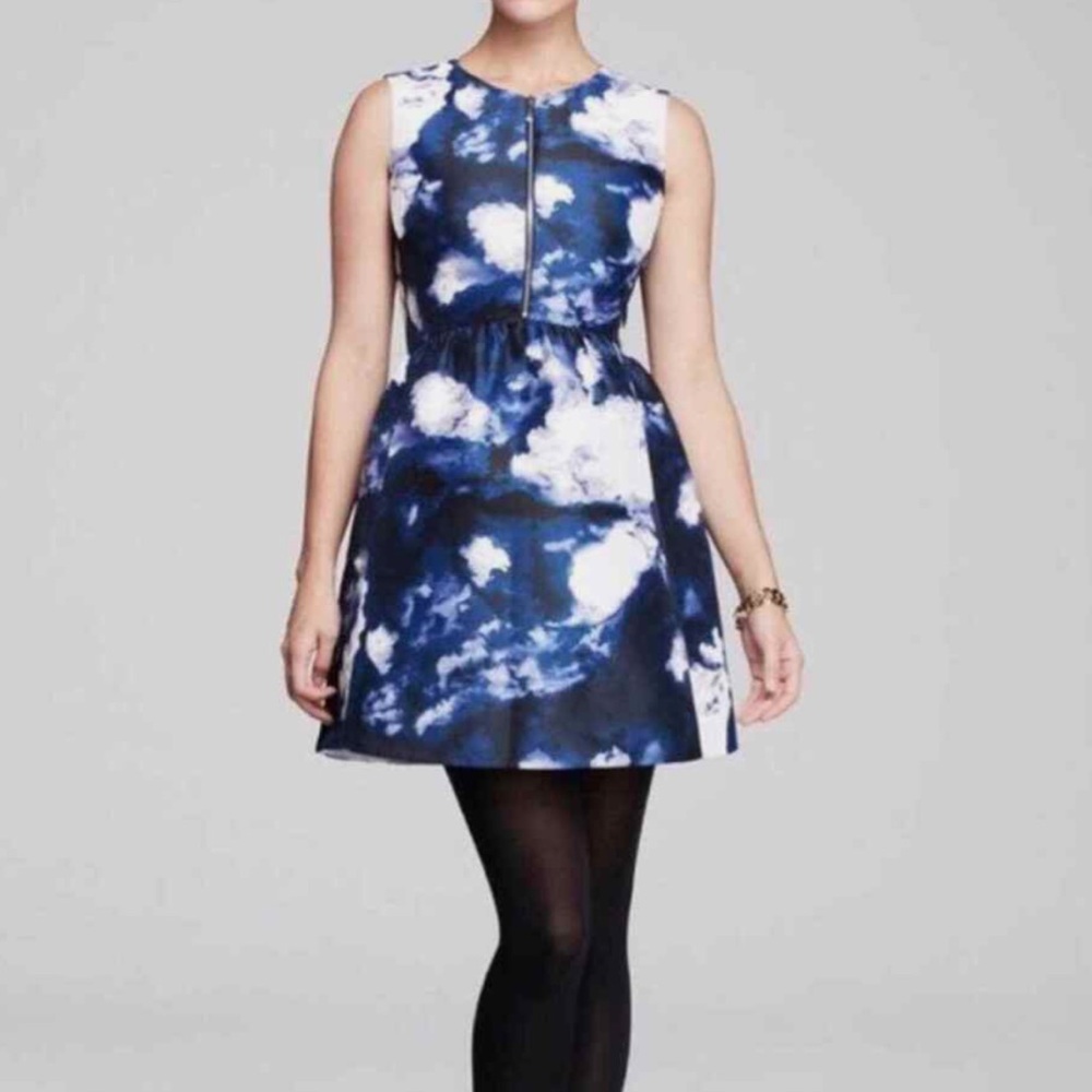 Kate Spade cloud print mini dress